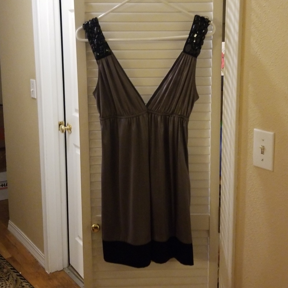 Authentic Guess Silver Mini Dress S/P